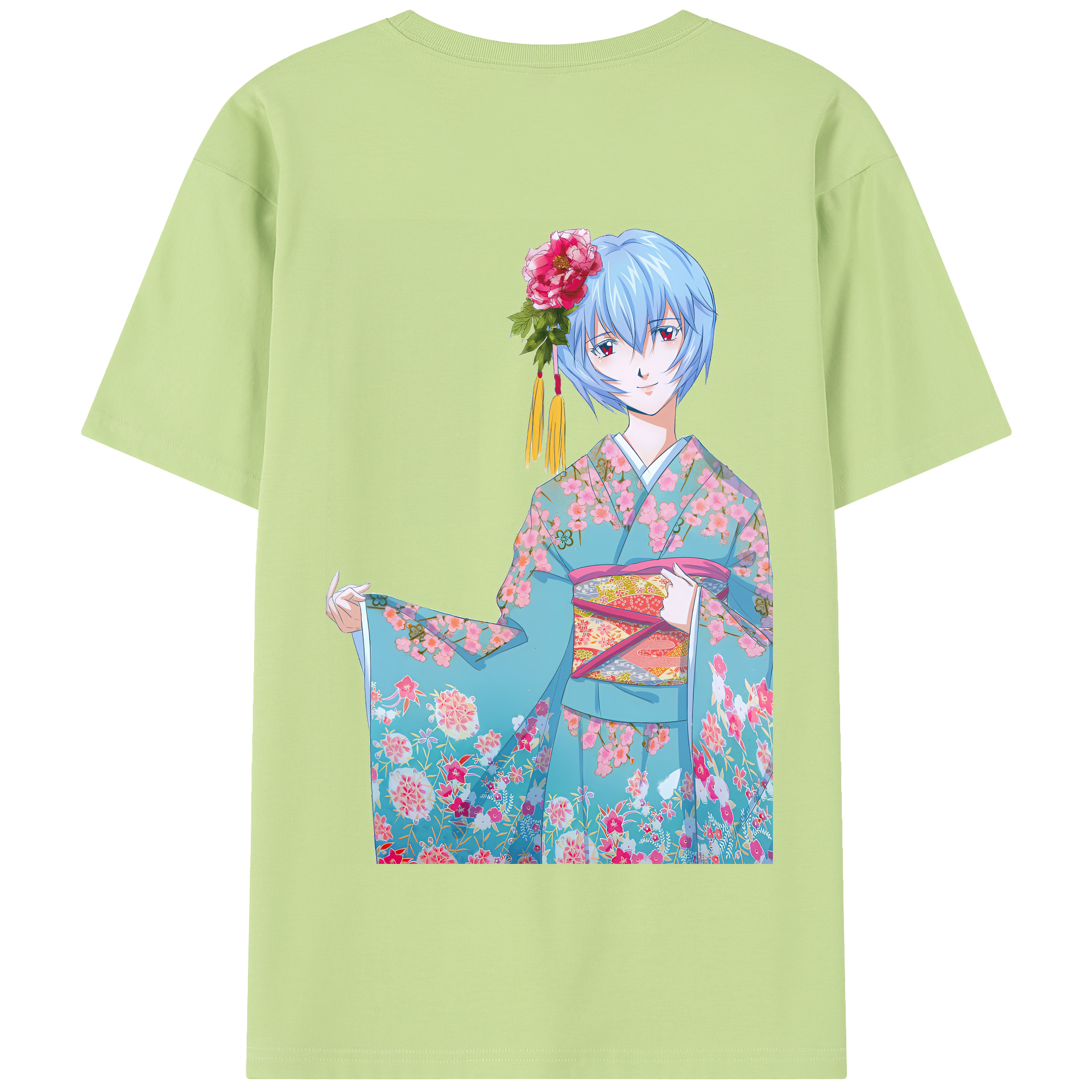 （画像用） EVA 新世紀エヴァンゲリオン 綿100％半袖Tシャツ（背面プリント）
